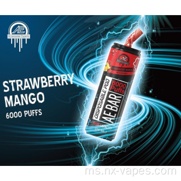 Kilang Vape Ae Bar 6000Puffs
